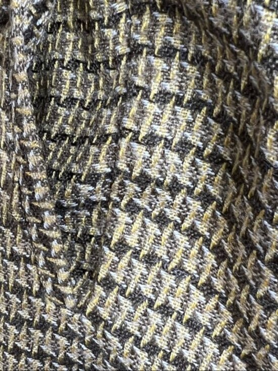 Ann Taylor Loft Size 8 Tweed Skirt with Pockets & Decorative Buttons Side - Picture 7 of 13